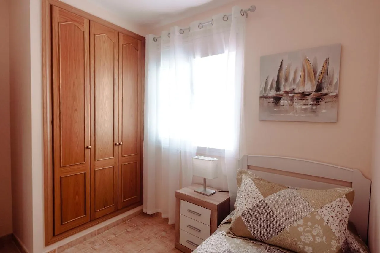 Апартаменты Apto Ache, Acogedor Apartamento De 66 M Con Terraza, Aire Acondicionado Y Parking Privado Gratuito Лос-Абригос